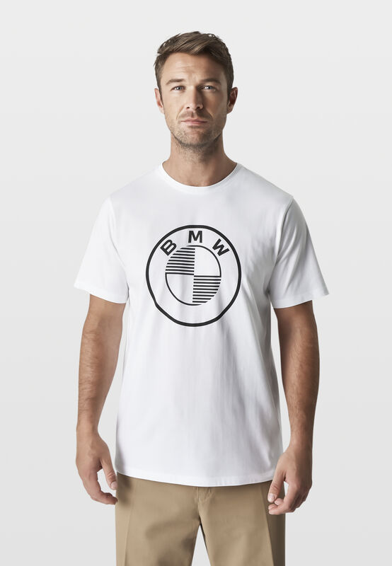 STRIPE DOT T-SHIRT - model