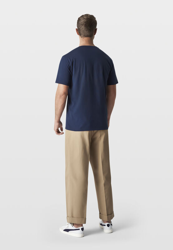 STRIPE DOT T-SHIRT - model