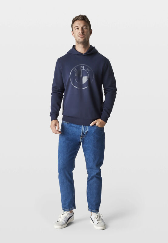 TONAL DOT SWEAT HOODIE - model