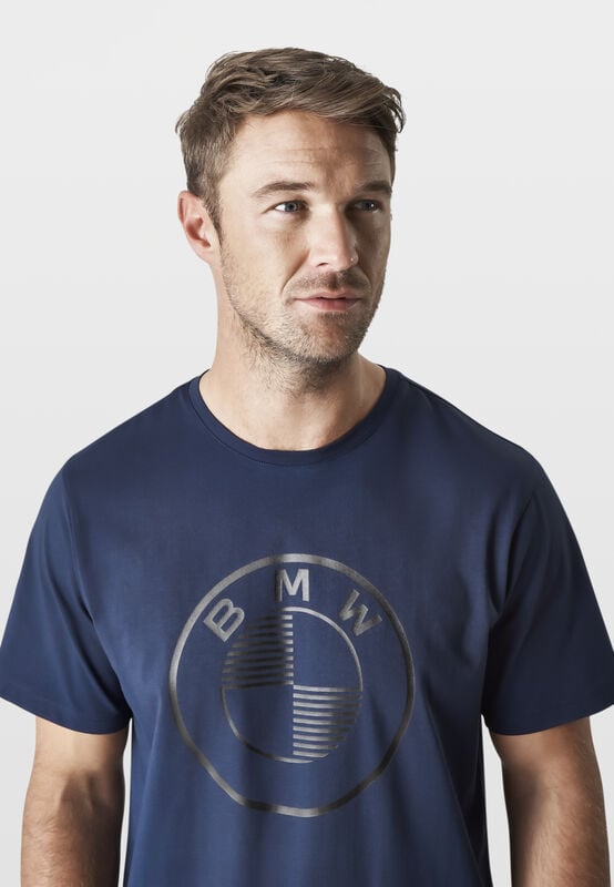 STRIPE DOT T-SHIRT - model