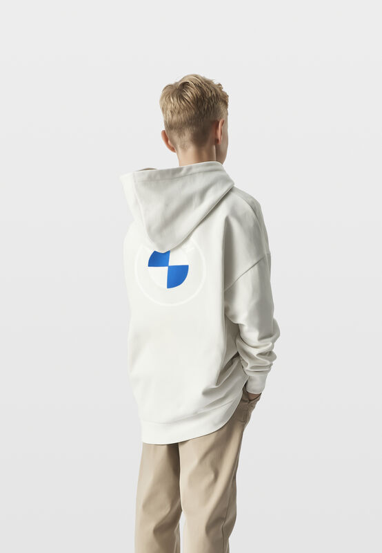 REVERSE DOT SWEAT HOODIE - model