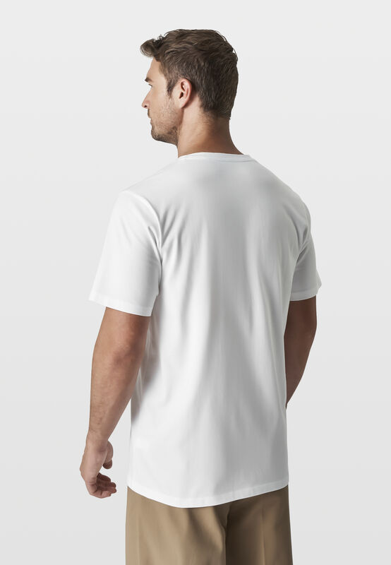 STRIPE DOT T-SHIRT - model