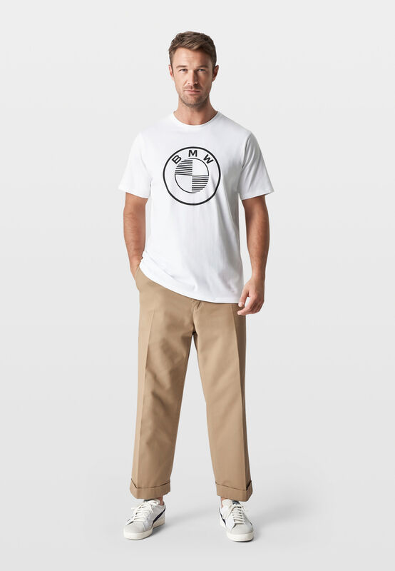 STRIPE DOT T-SHIRT - model