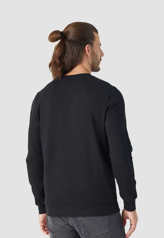 MICRO DOT SWEAT CREW - model