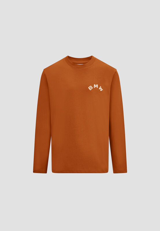 BMW Raw Long Sleeve T-shirt 24ss - BMW Lifestyle - Brown XXL - 8719203421865 - Fuel For Fans F1 Merchandise store