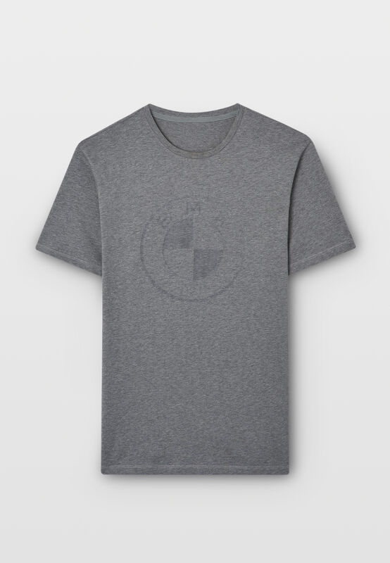 BMW Tonal Dot T-Shirt 23wa - BMW Lifestyle - Mid grey XXL for males - 8719203297101 - Fuel For Fans F1 Merchandise store