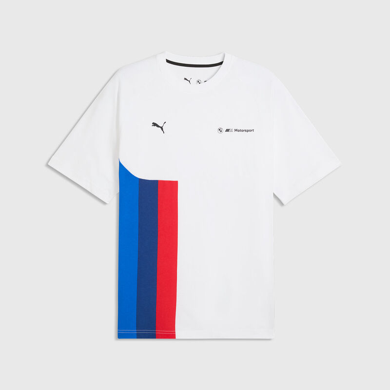 PUMA BMW M Motorsport PUMATECH T-Shirt 26ss - BMW Motorsport - Puma white L for males - 4069162209535 - Fuel For Fans F1 Merchandise store