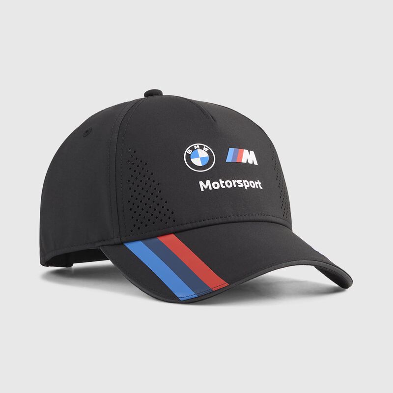 Team Cap 26ss - BMW Motorsport - Puma black with m-stripes One size - Fuel For Fans F1 Merchandise store