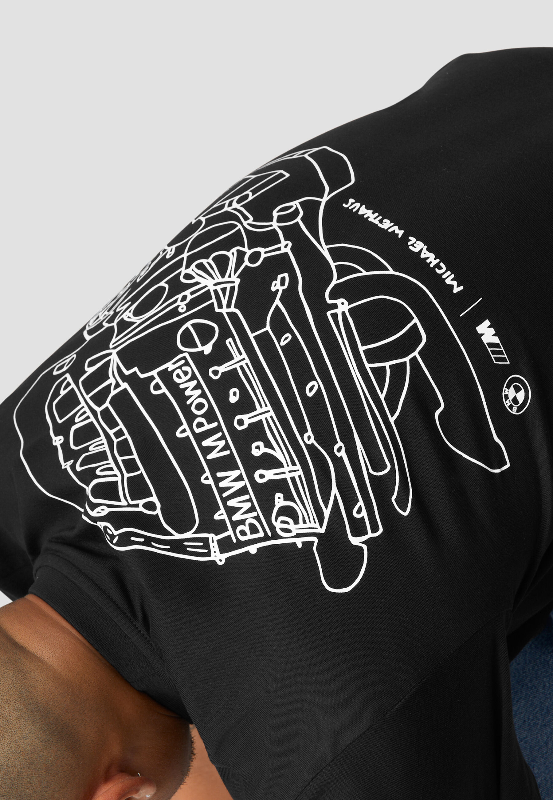 M power t shirt online
