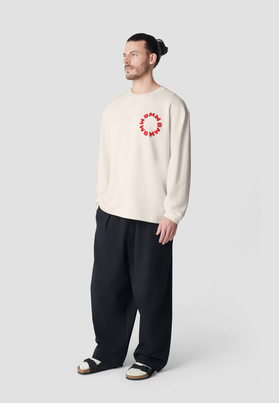 ARC RAW CREW SWEAT - model
