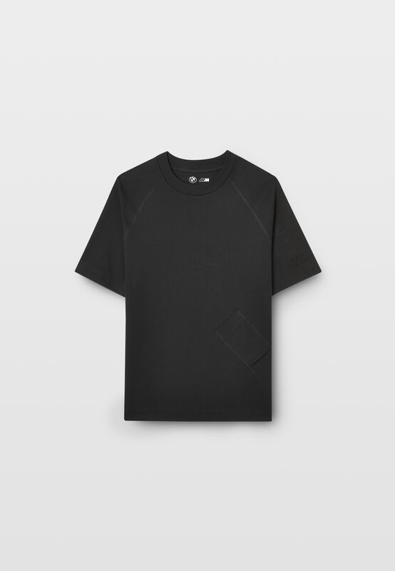 BMW Lifestyle F1 - T-shirt BMW M Micro Raglan 24ss - BMW Lifestyle - noir L destiné aux femmes - 8719203298047 - Fuel For Fans F1 Merchandise store