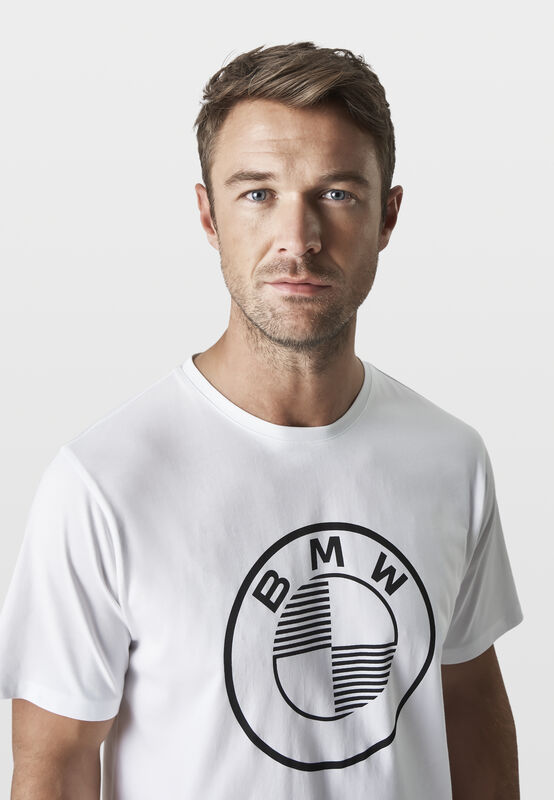 STRIPE DOT T-SHIRT - model