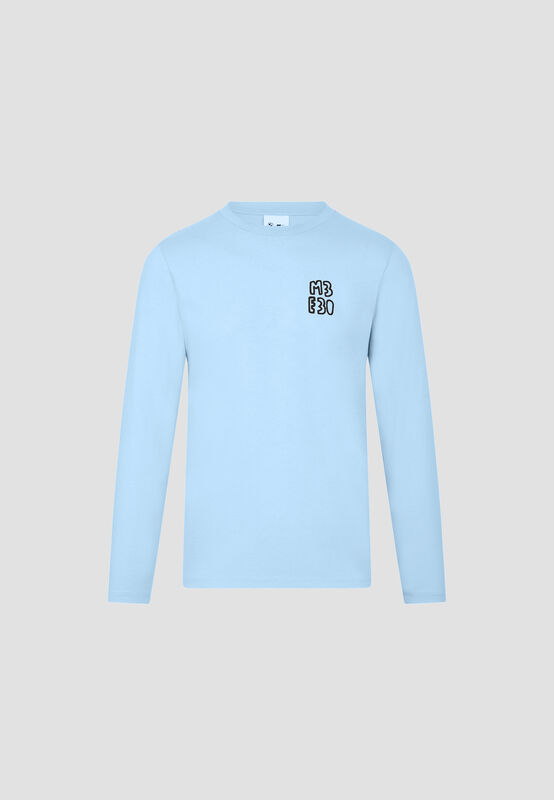 BMW Power MW Long Sleeve T-shirt 24wa - BMW Lifestyle - Blue light XL - 8719203561424 - Fuel For Fans F1 Merchandise store