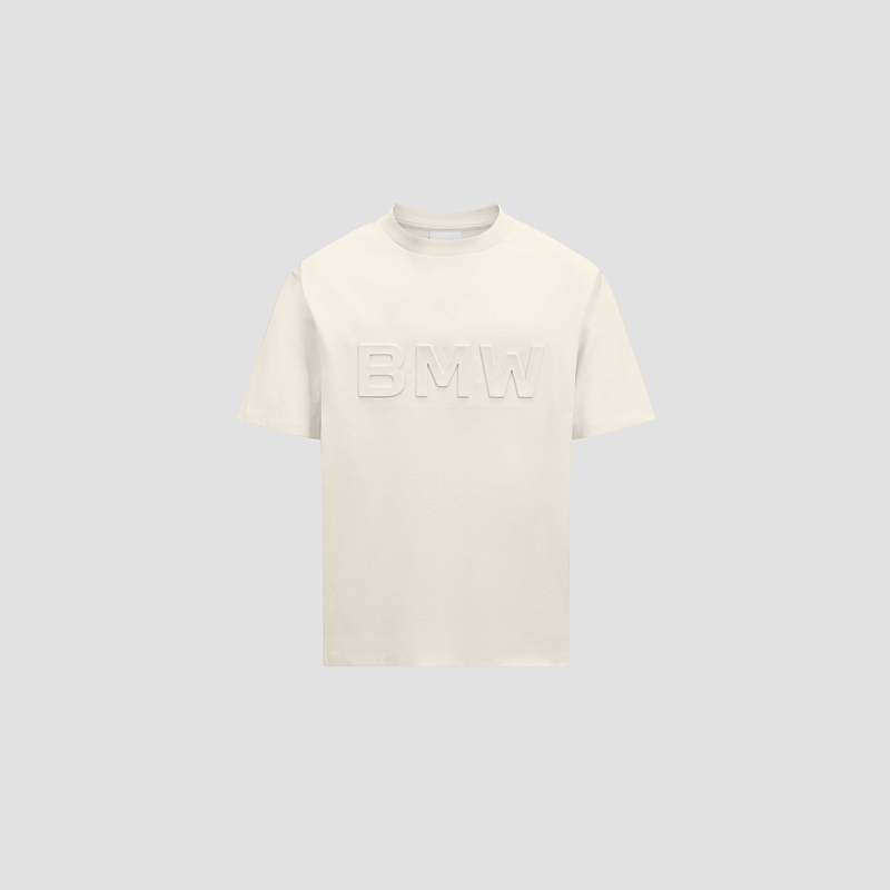 BMW Core Large T-shirt 24ss - BMW Lifestyle - Beige XS - 8719203422022 - Fuel For Fans F1 Merchandise store