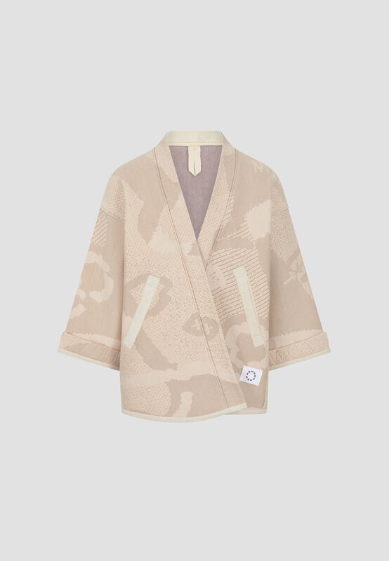 BMW BYBORRE Kimono 24wa - BMW Lifestyle - Beige combo M/L - 8719203472386 - Fuel For Fans F1 Merchandise store