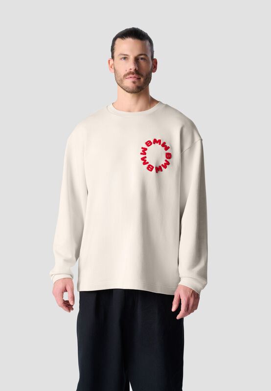 ARC RAW CREW SWEAT - model