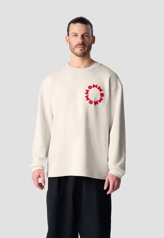 ARC RAW CREW SWEAT - model