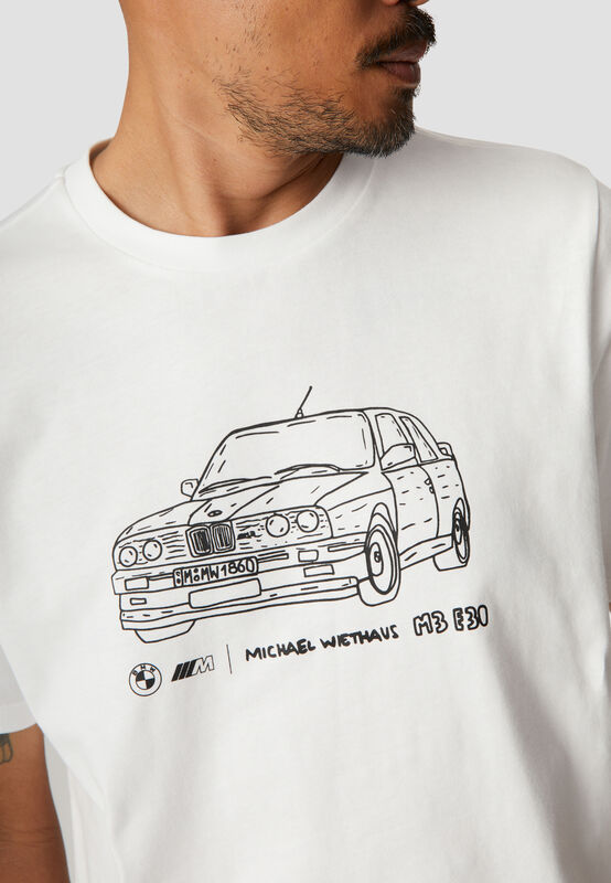 BMW x Michael Wiethaus E30 M T-shirt - model