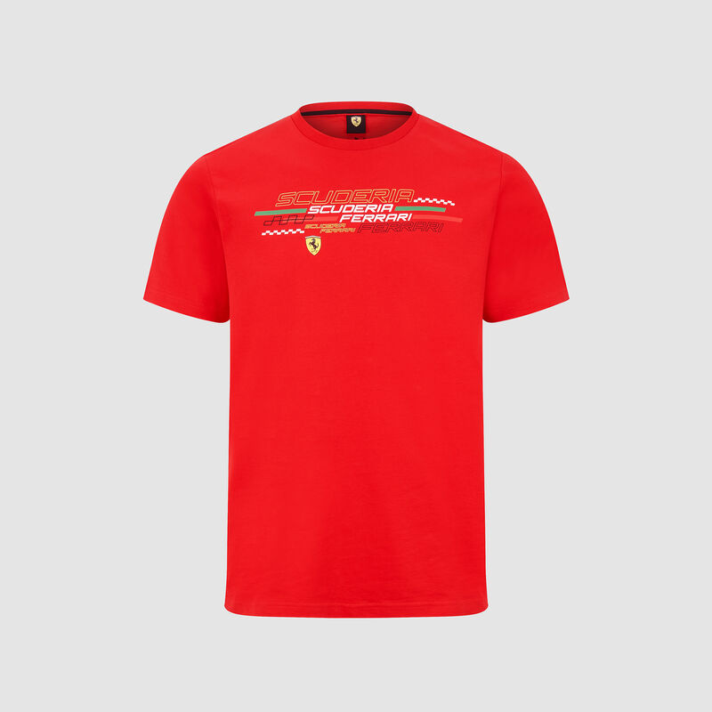 SF PU FW MENS GRAPHIC TEE - red
