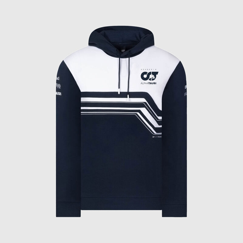 ALPHA TAURI RP MENS HOODED SWEAT - navy