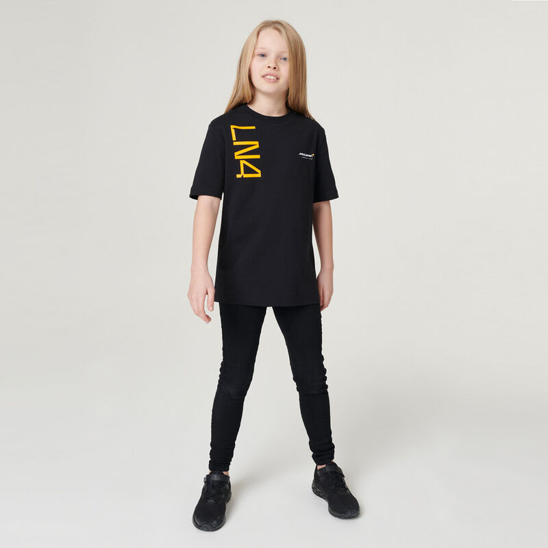 MCLAREN FW KIDS NORRIS TEE - black