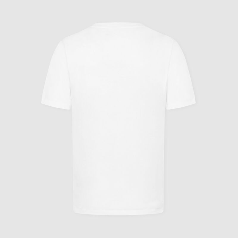 MAPF1 FW LARGE LOGO TEE - white