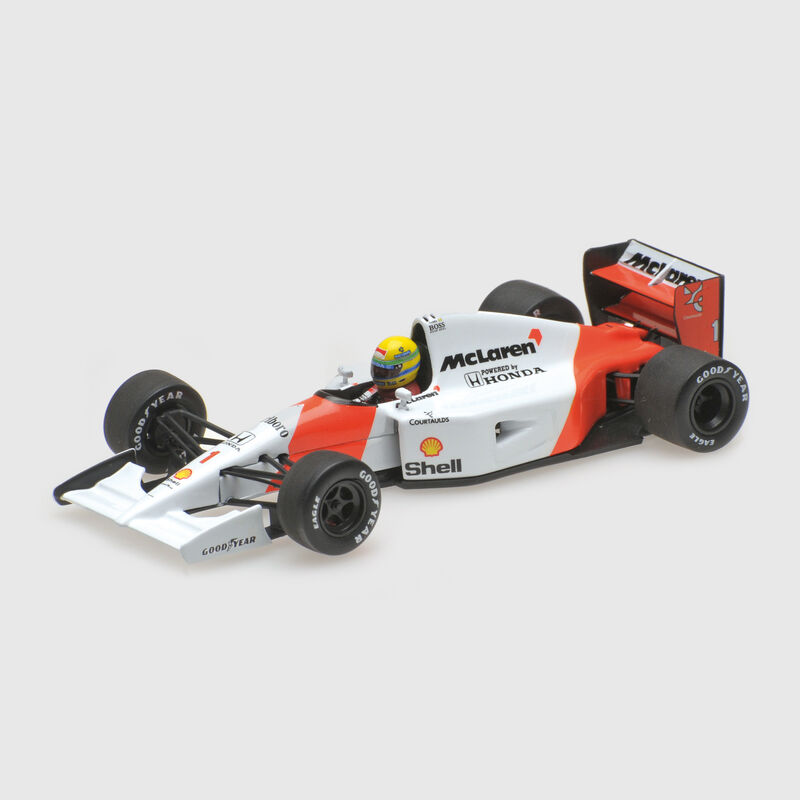 AYRTON SENNA 1992 MODEL CAR - multicolor