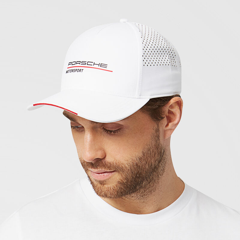 PORSCHE FW CAP - white