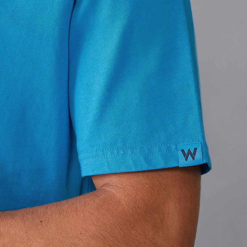 WILLIAM RACING FW MENS ABSTRACT W TEE - electric blue