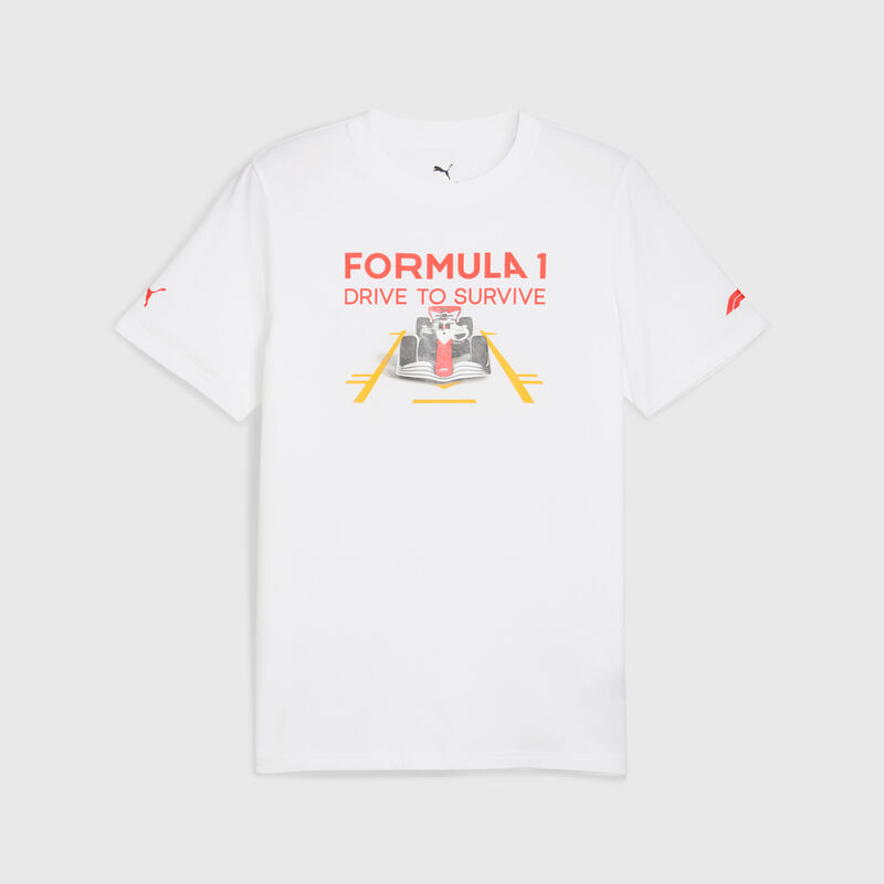 F1 FW DTS Graphic Tee - white
