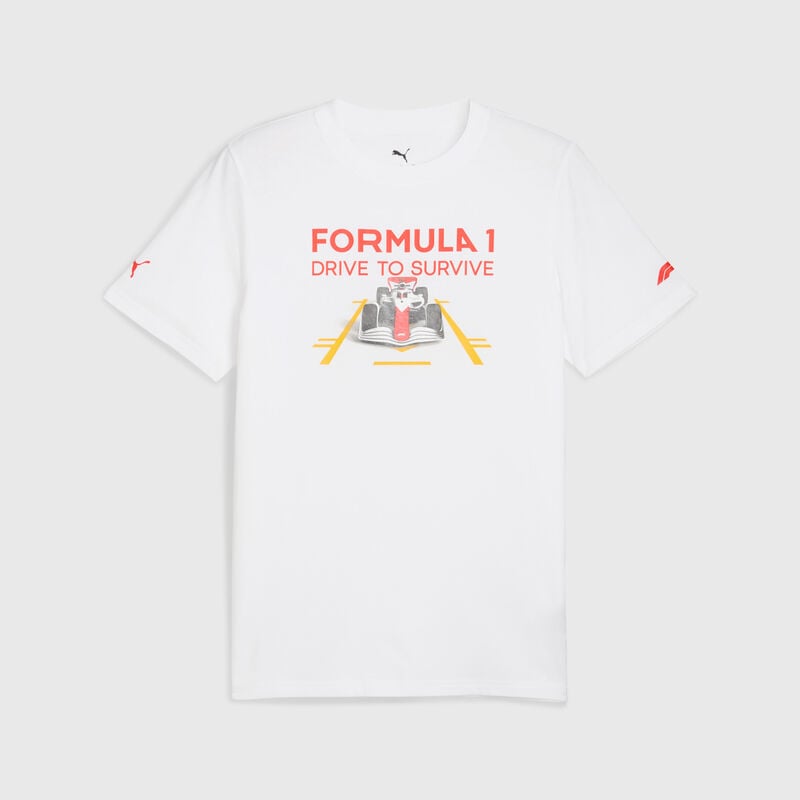 F1 FW DTS Graphic Tee - white
