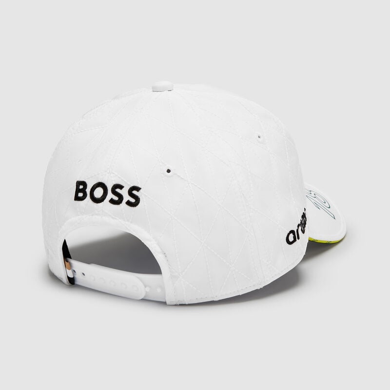AMF1 RP STROLL TEAM CAP - white