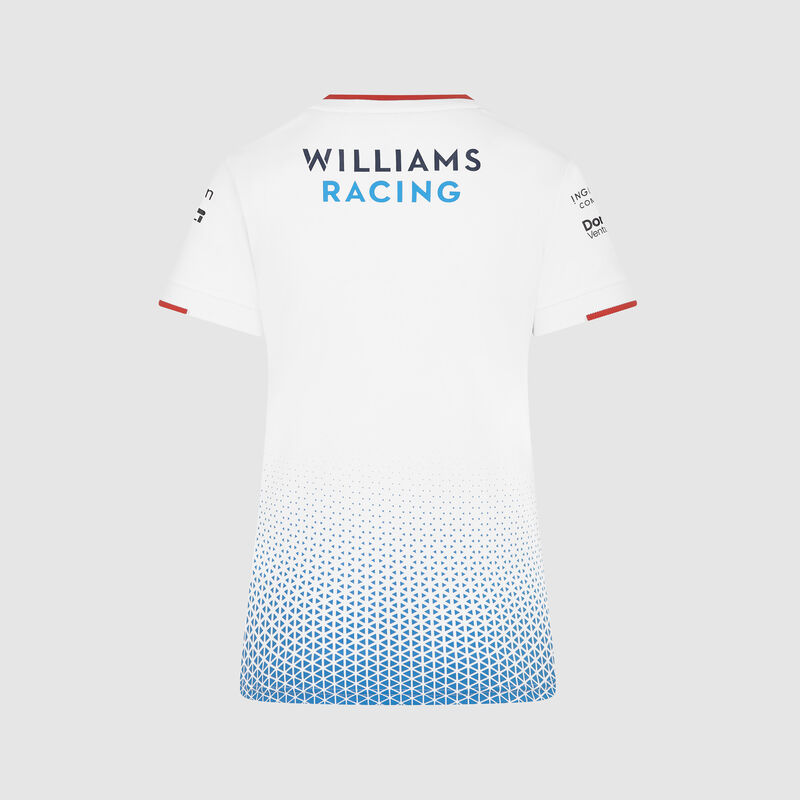 WILLIAMS RACING RP WOMENS TEAM TEE - white