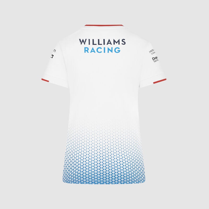 WILLIAMS RACING RP WOMENS TEAM TEE - white