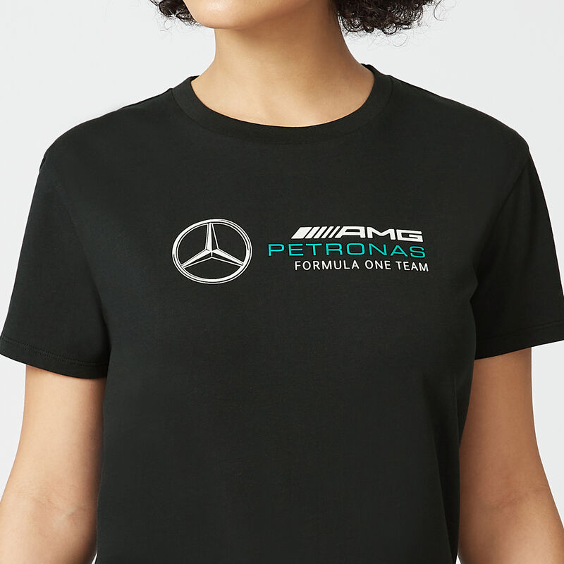 MAPF1 FW WOMENS LARGE LOGO TEE - black