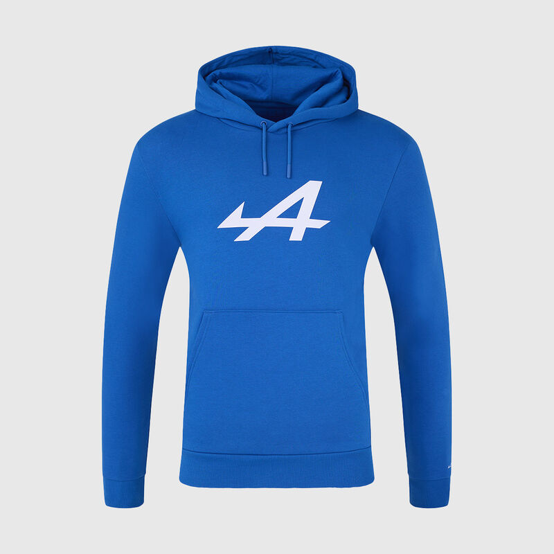 ALPINE FW UNISEX ESSENTIAL HOODIE - blue