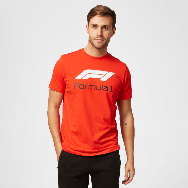 F1 FW MENS NO 1 TEE - red