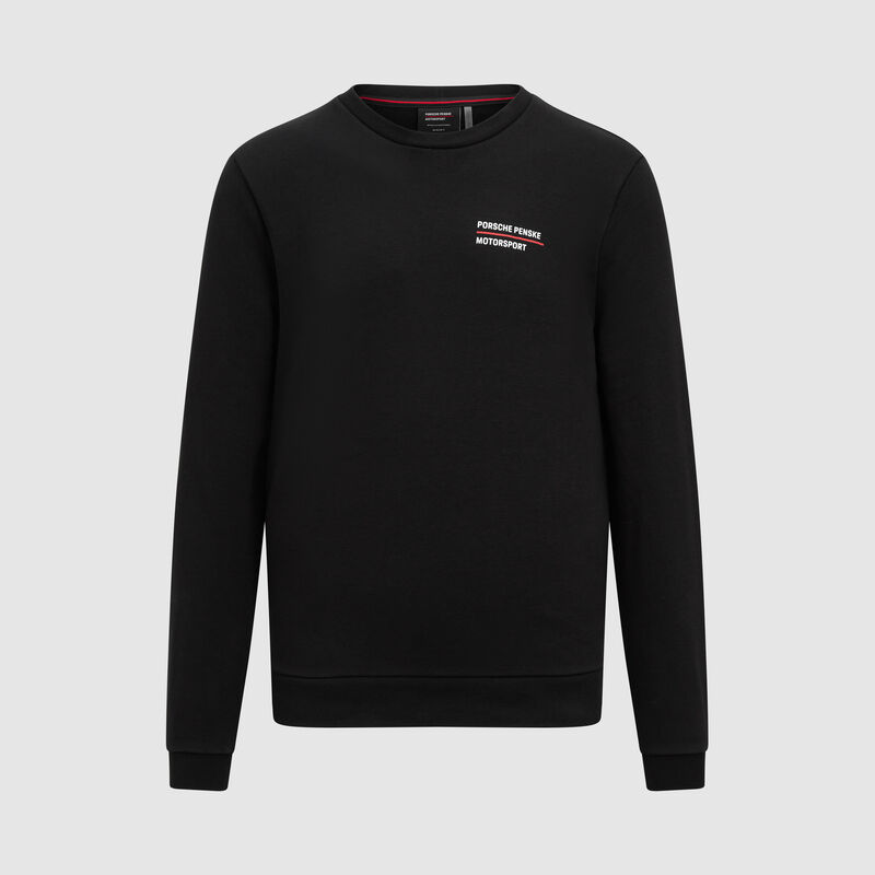 PORSCHE PENSKE FW CREW SWEAT - black