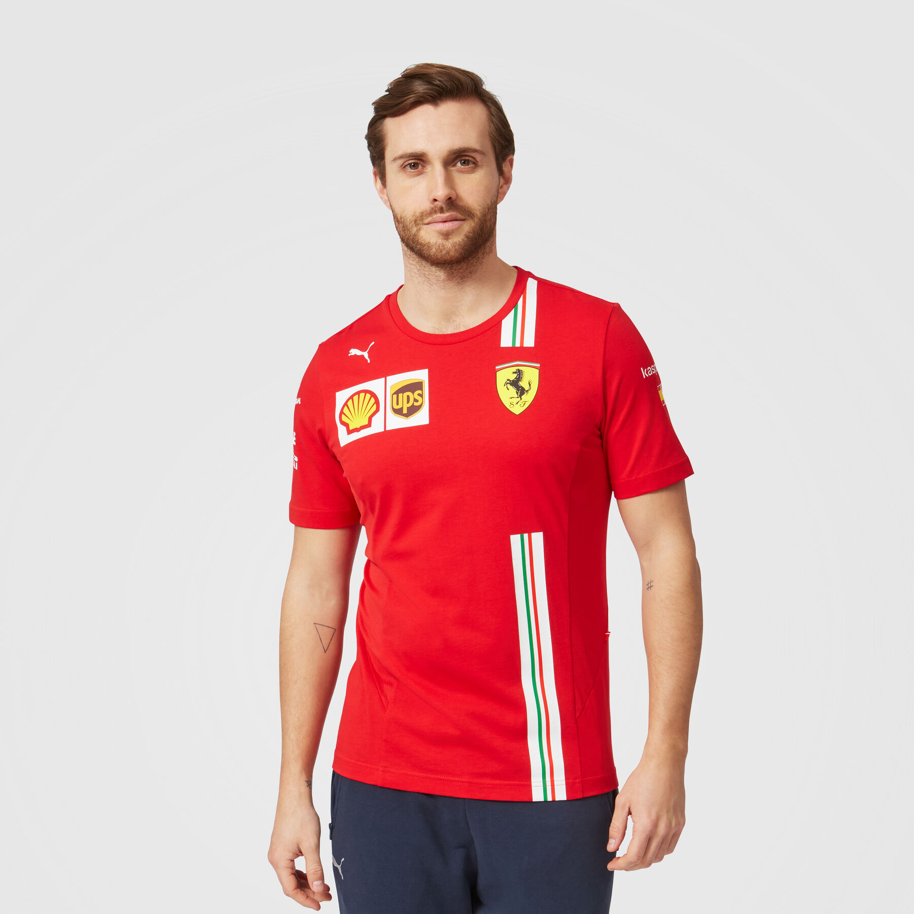 20 21 Carlos Sainz Team T Shirt Scuderia Ferrari Fuel For Fans