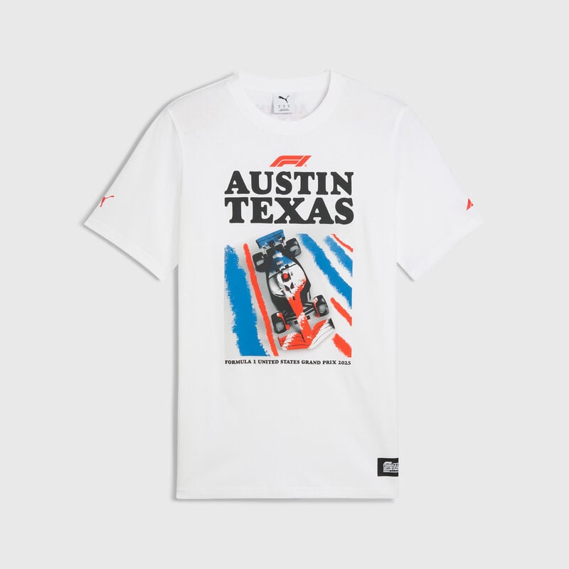 F1 FW SE AUSTIN TEE - white