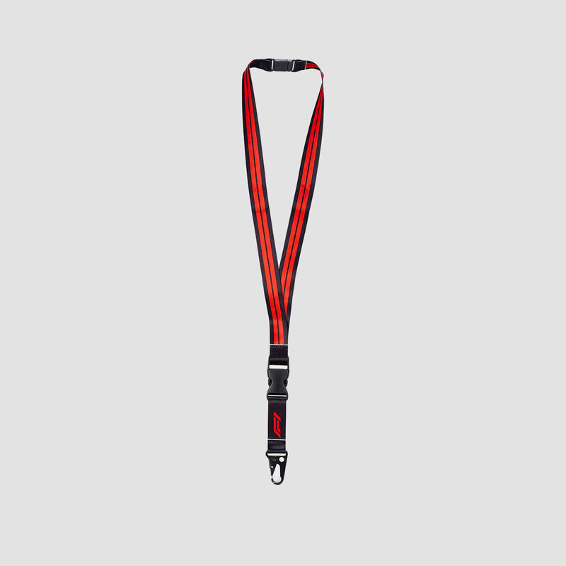 F1 FW LOGO LANYARD - black