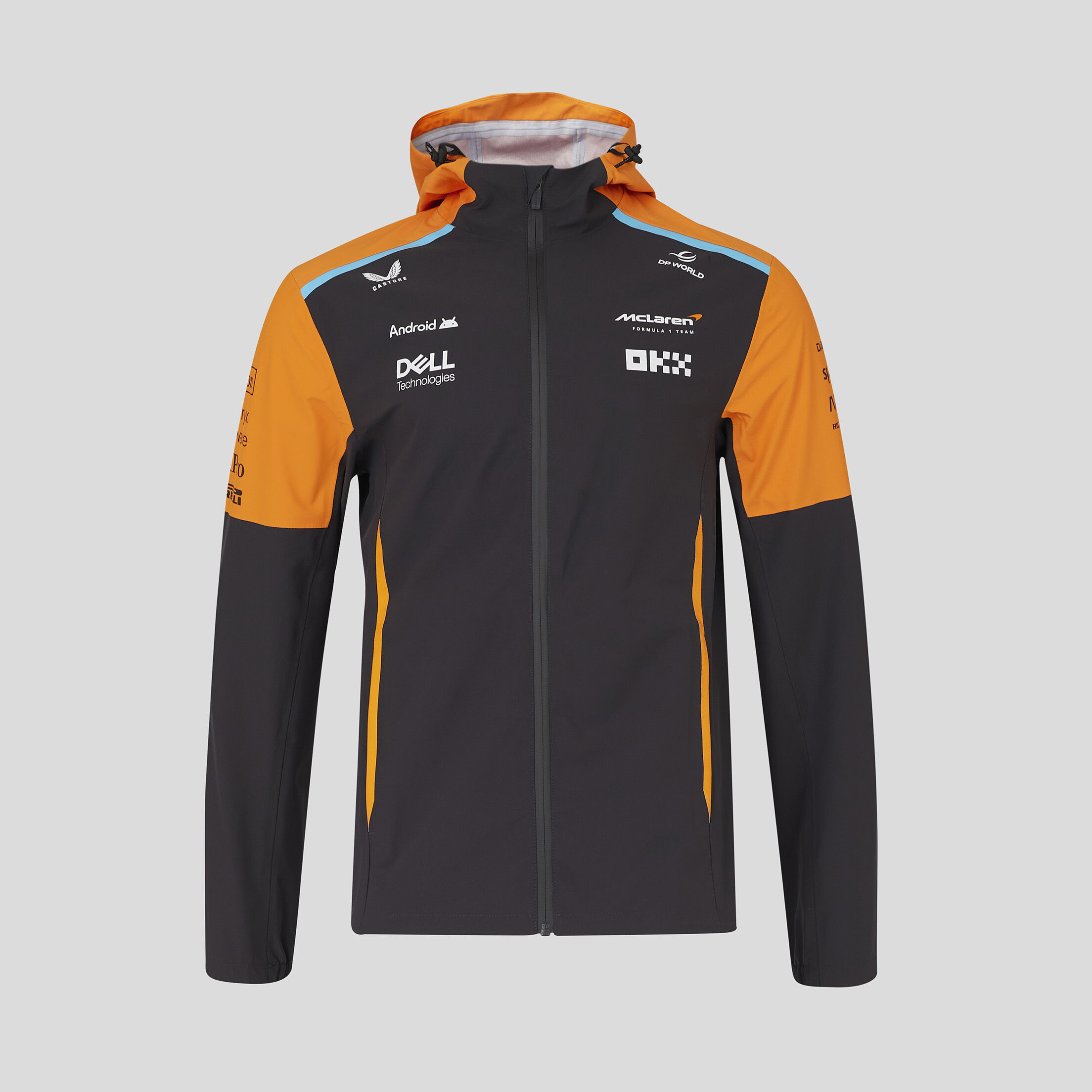 Chubasquero del equipo 2024 McLaren F1 Fuel For Fans