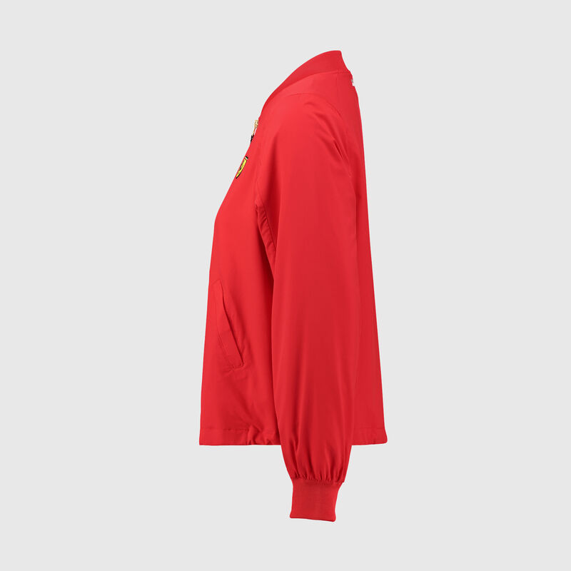SF FW WOMENS BOMBER JACKET - red