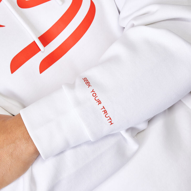 AS FW MENS SENNA LOGO HOODY - red