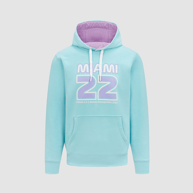 F1 FW PASTEL MIAMI HOODY - baby blue