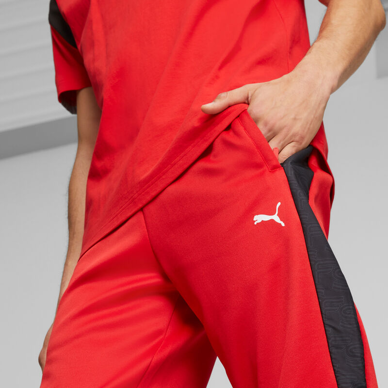 SF LS MENS RACE MT7 TRACK PANTS - red