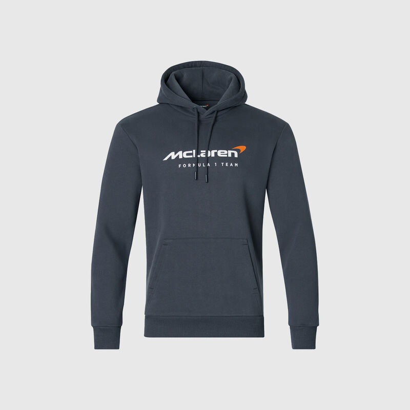 Core Essential Hoody 2023 - McLaren F1 - Antracit 3XL for males - Fuel For Fans F1 Merchandise store