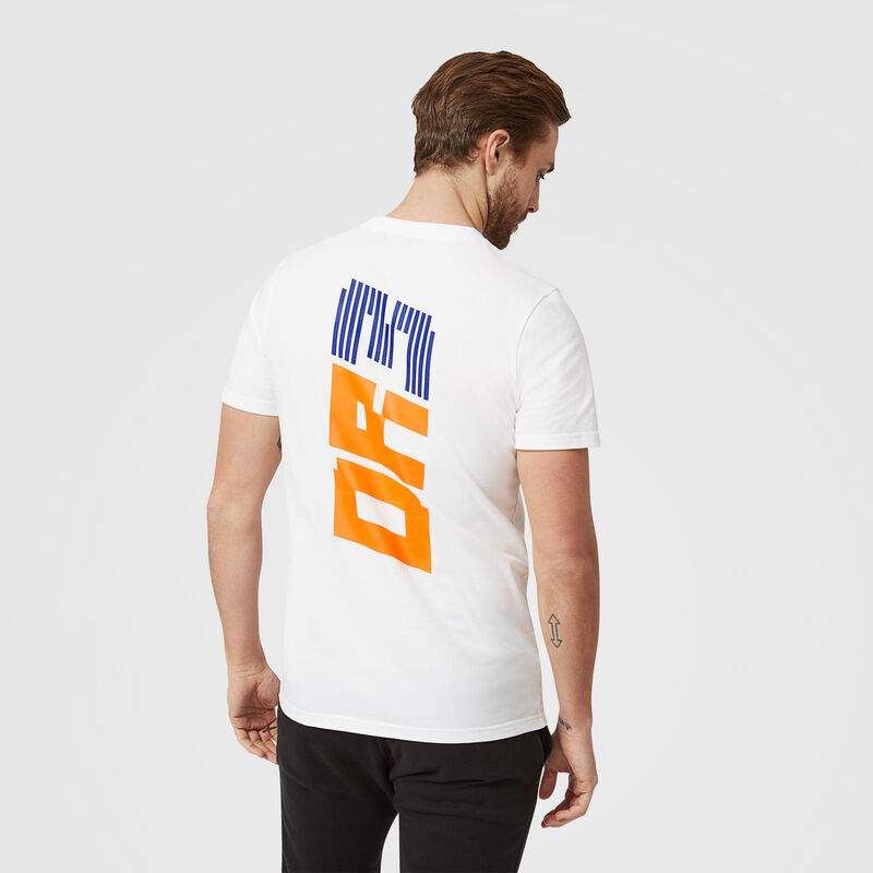 MCLAREN FW MENS RICCIARDO DR3 TEE - white