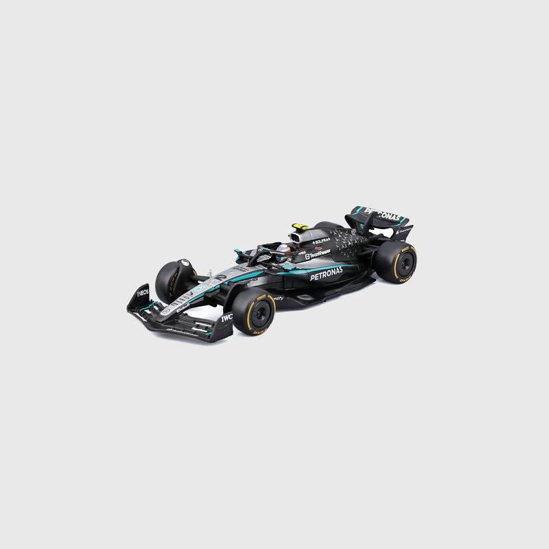 Kimi Antonelli W16 1:43 Scale Model 2026 - Mercedes-AMG F1 - Silver ONE SIZE - Fuel For Fans F1 Merchandise store