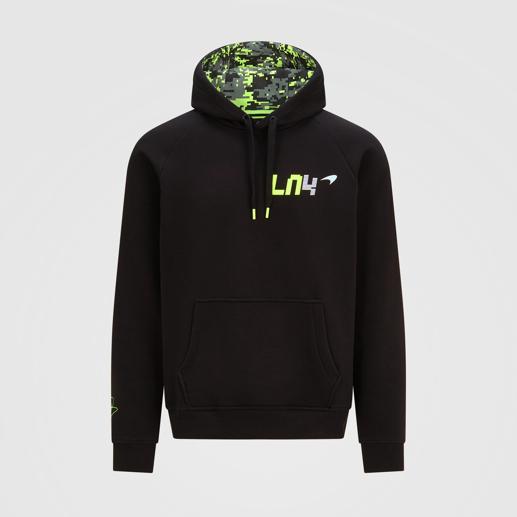 Lando Norris Glitch Hoodie McLaren F1 Fuel For Fans
